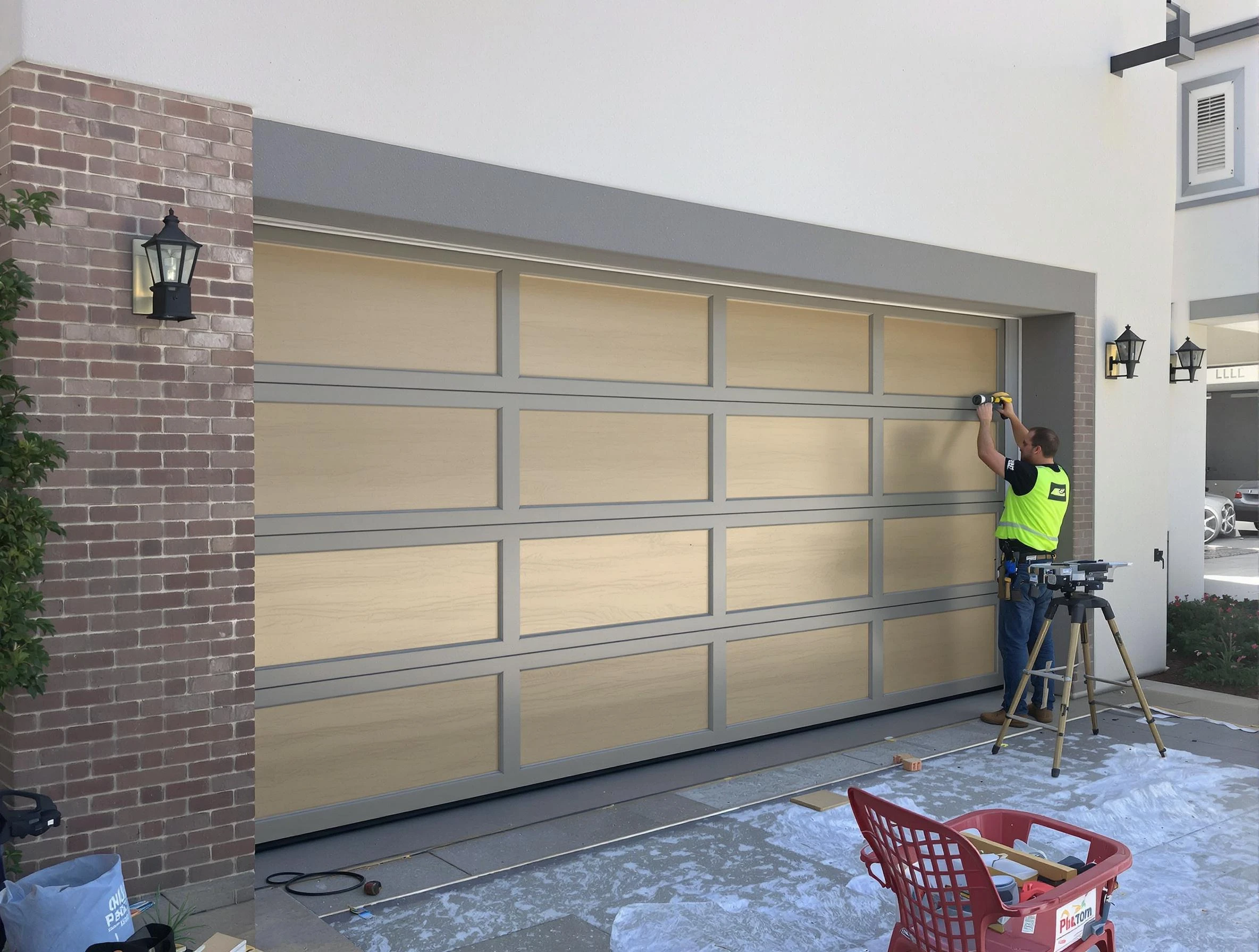Garage door replacement service by Centerville Garage Door Repair in Centerville